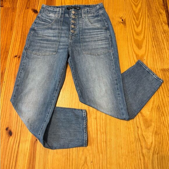 Veronica Beard Arya High Rise Straight Jeans in Nova Women’s SZ 28 - Picture 2 of 12